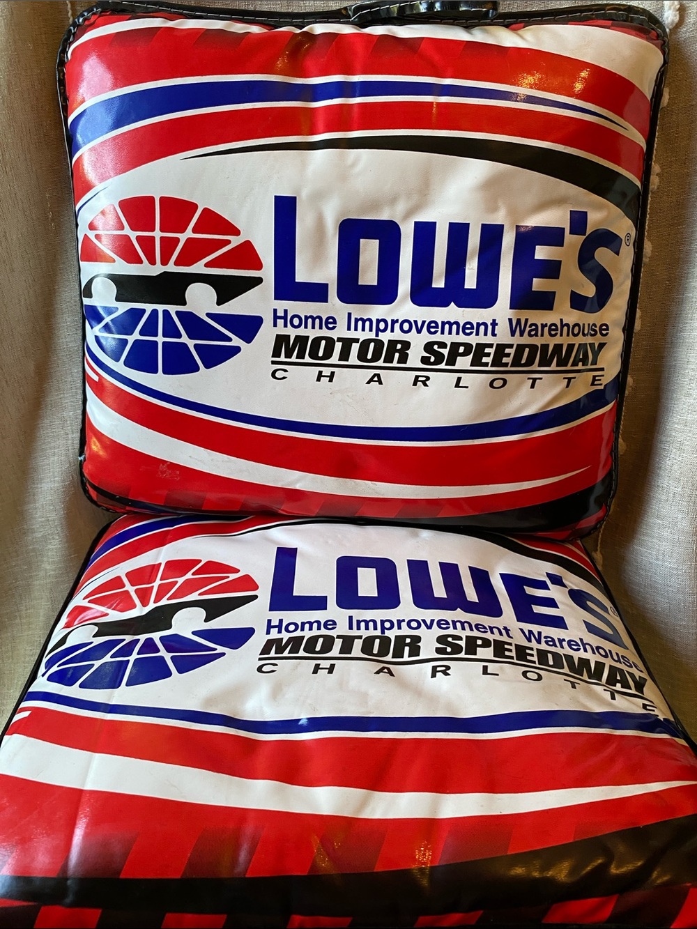 NASCAR Motor Speedway Charlotte seat cushion Set